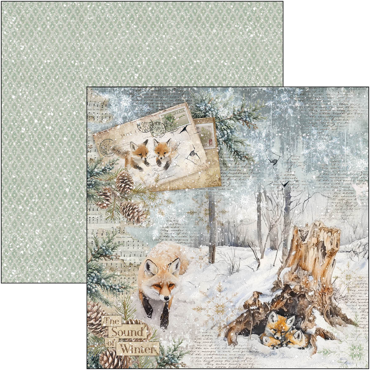 Forest Tales Pad 8"x8" 12/Pkg