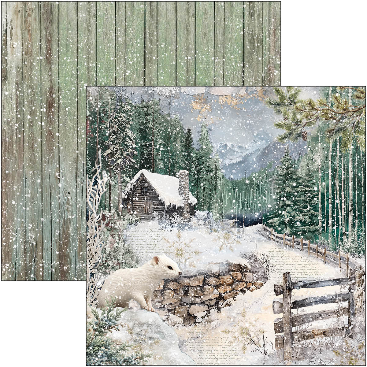 Forest Tales Pad 8"x8" 12/Pkg