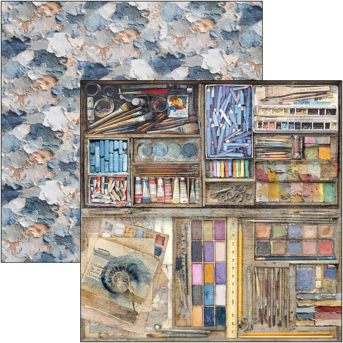 An Artist Journey Pad 8"x8" 12/Pkg