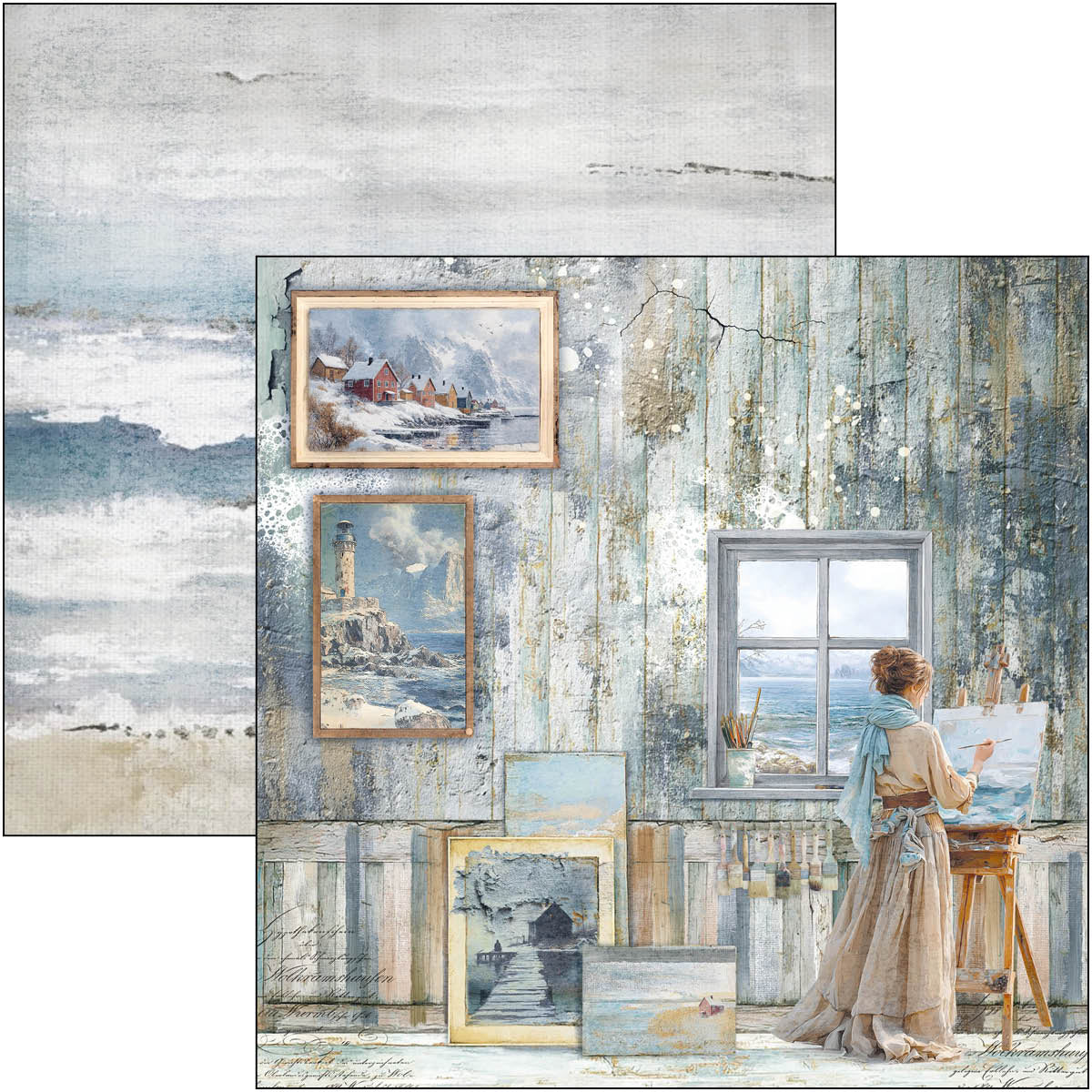 An Artist Journey Pad 8"x8" 12/Pkg