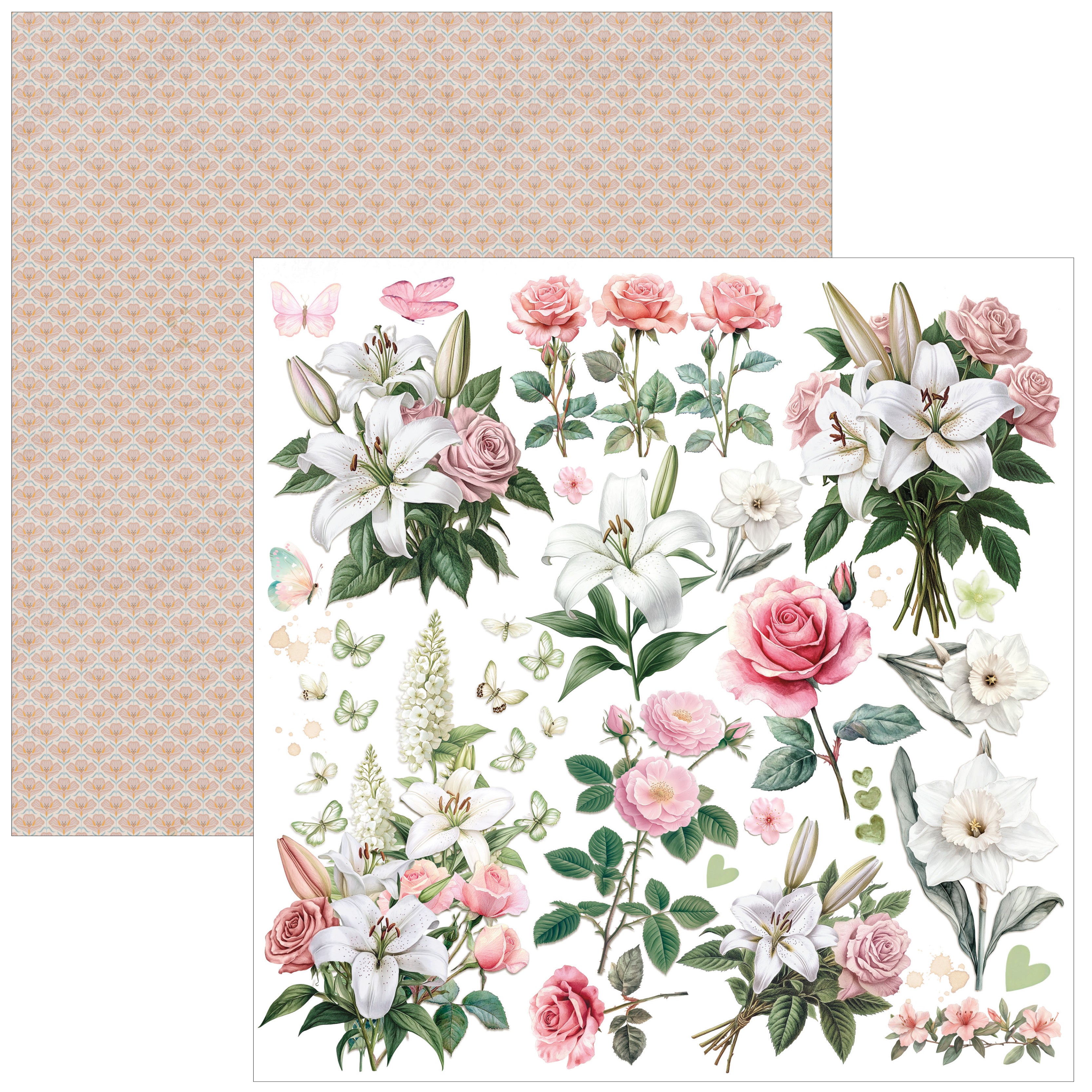 Courtly Love Pad 8"x8" 12/Pkg