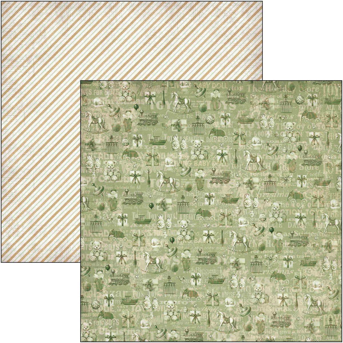 The Nutcracker Paper Pad 12"x12" 12/Pkg