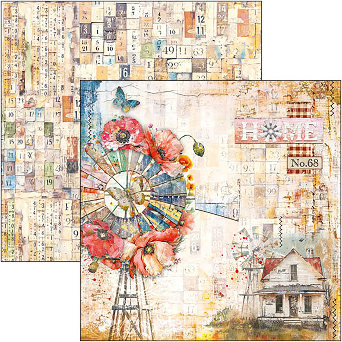 Majestic Dream Paper Pad 12"x12" 12/Pkg