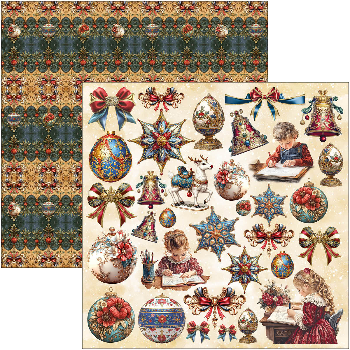 Toy Shop Paper Pad 12"x12" 12/Pkg