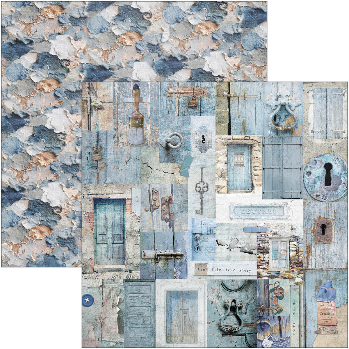 An Artist Journey Paper Pad 12"x12" 12/Pkg