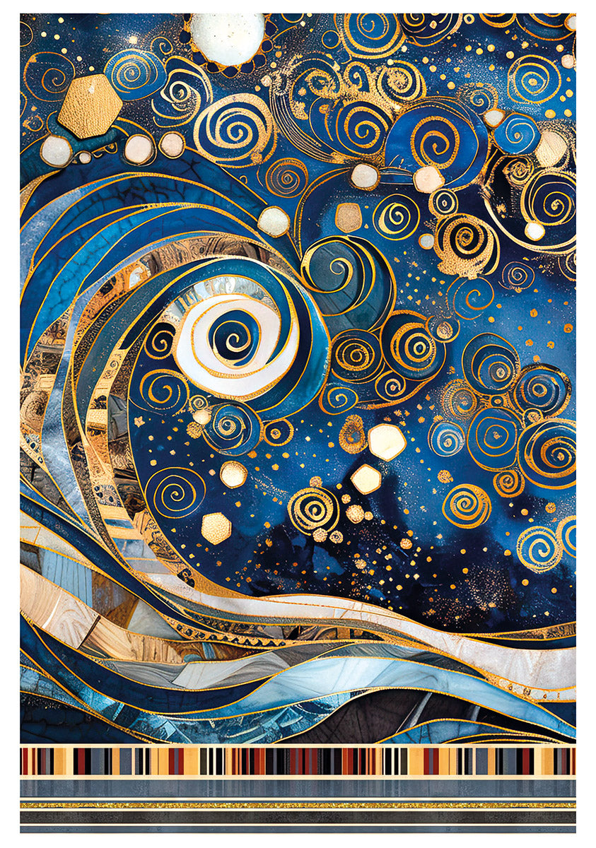 Rice Paper A4 MIXED 4/Pkg Celestial