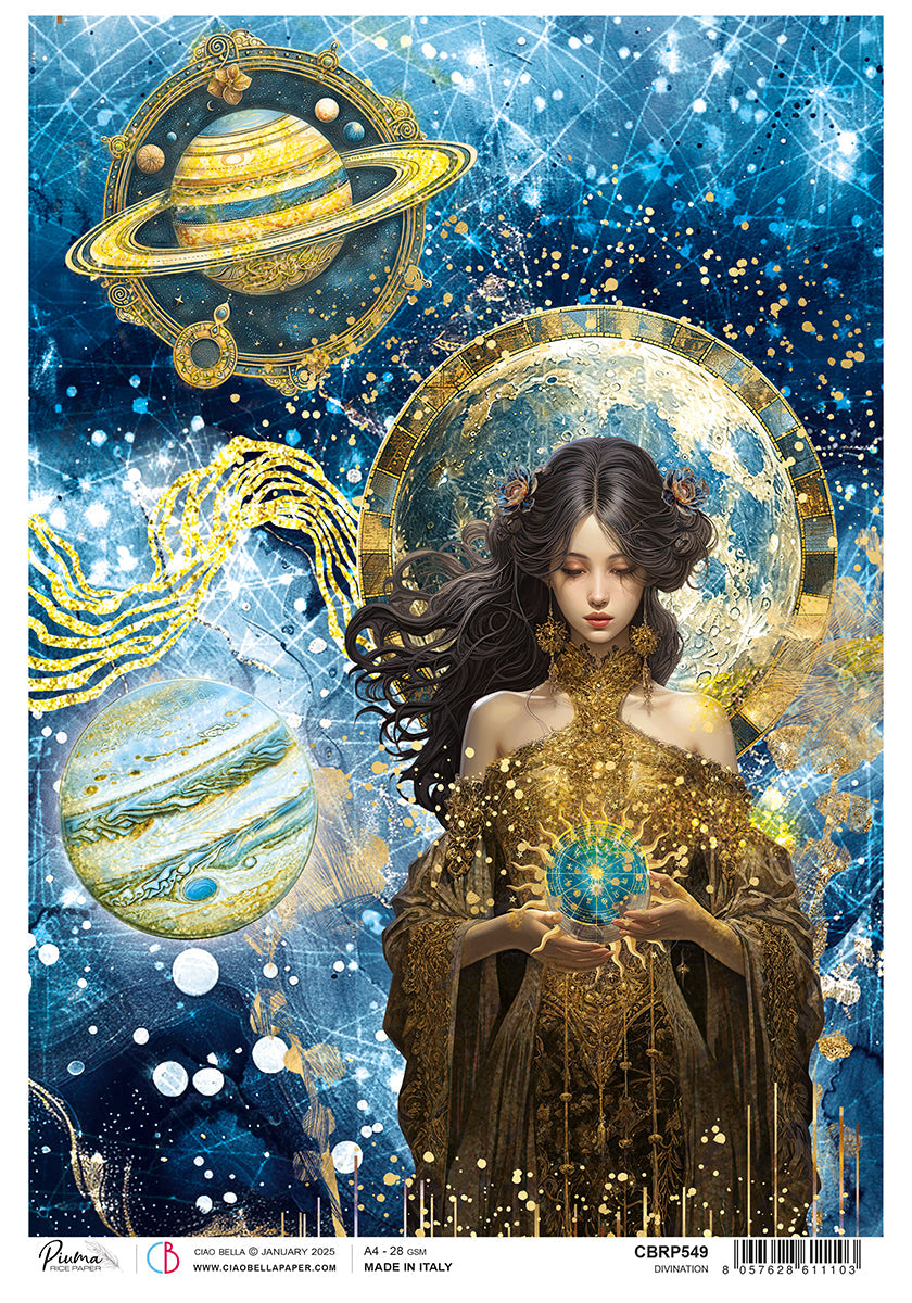 Rice Paper A4 Divination - 5 Sheets