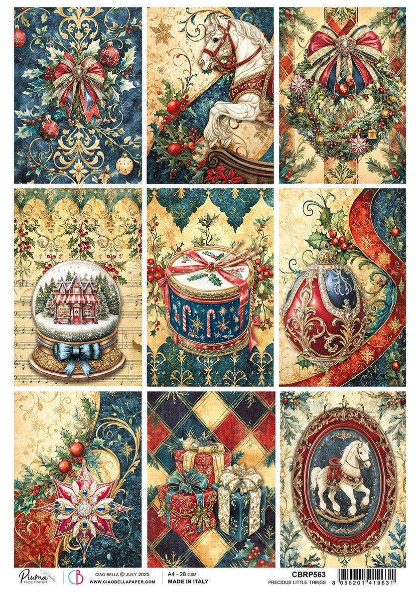 Rice Paper A4 Precious Little Things - 5 Sheets