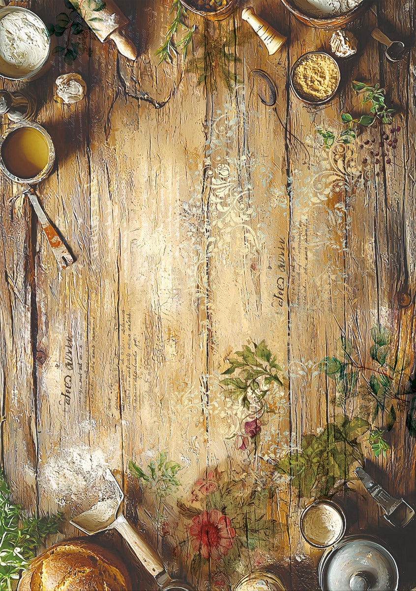 Rice Paper A5 MIXED 8/Pkg Cookbook