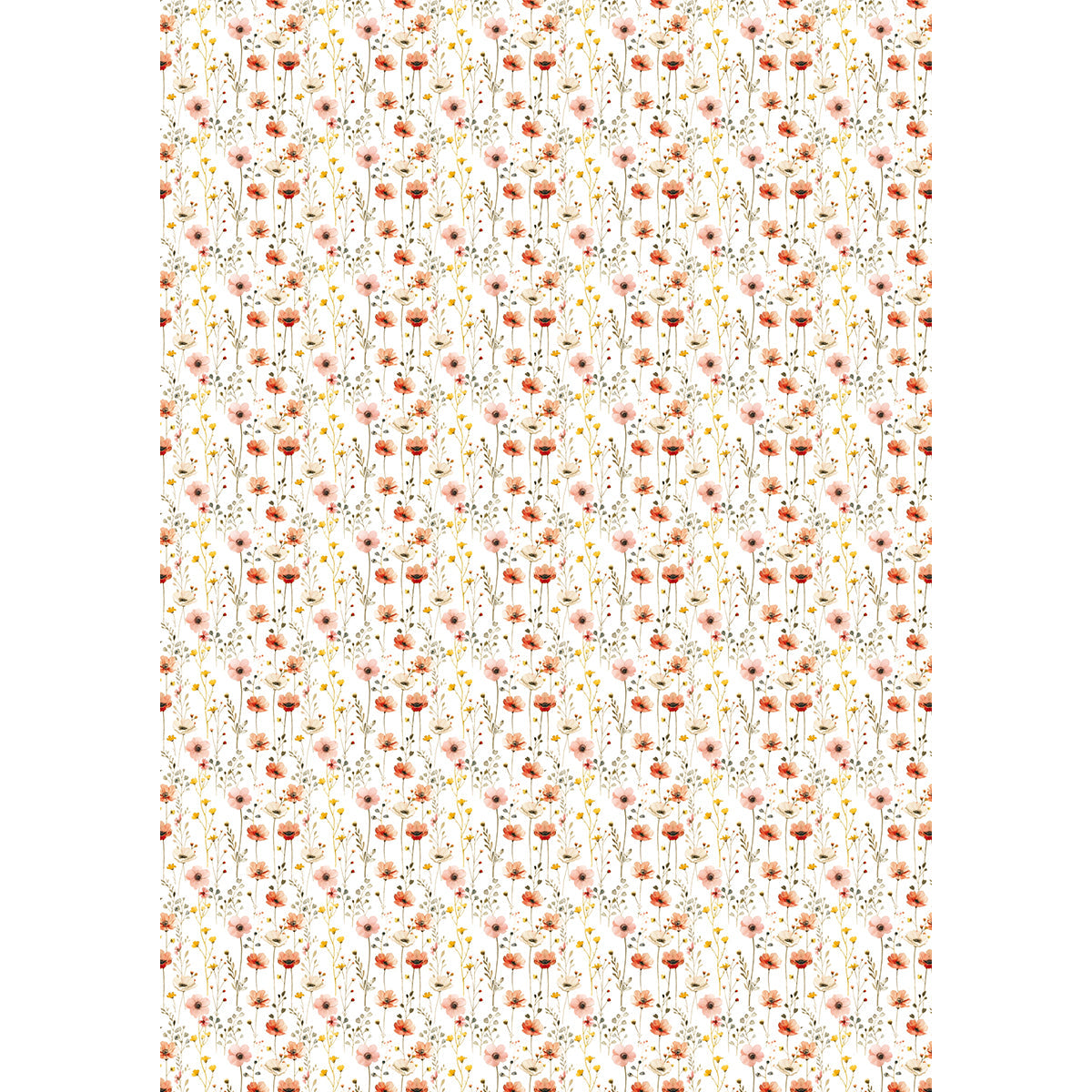 Rice Paper A5 MIXED 8/Pkg Woodland Party