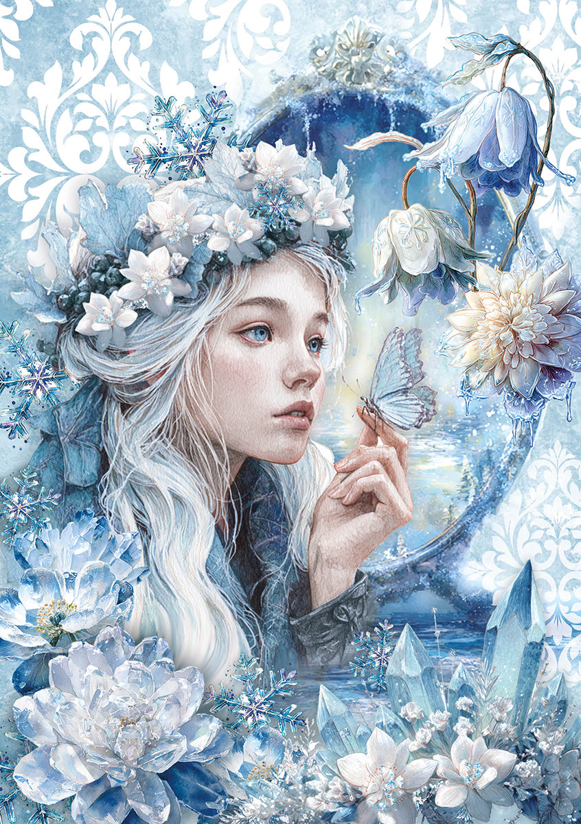 Rice Paper A5 MIXED 8/Pkg Frozen Land