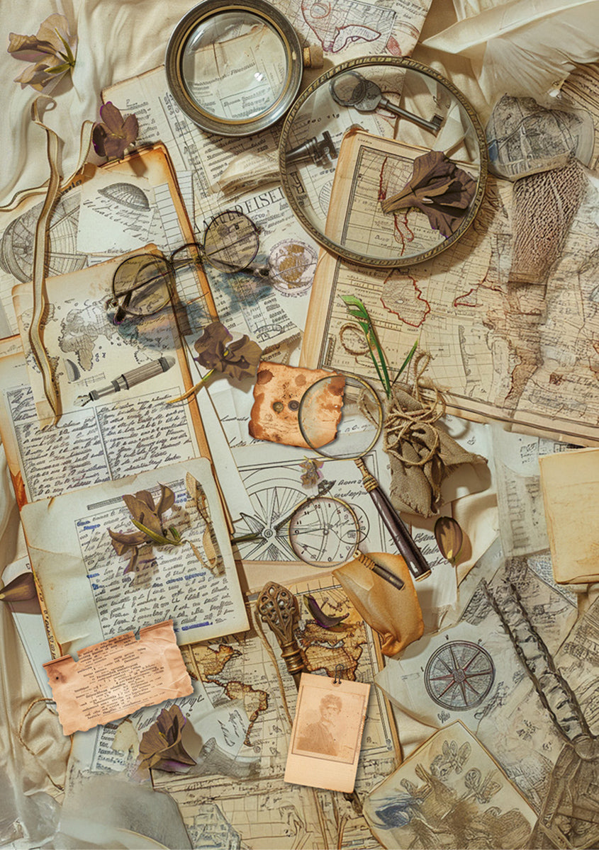 Rice Paper A5 MIXED 8/Pkg The Last Mystery