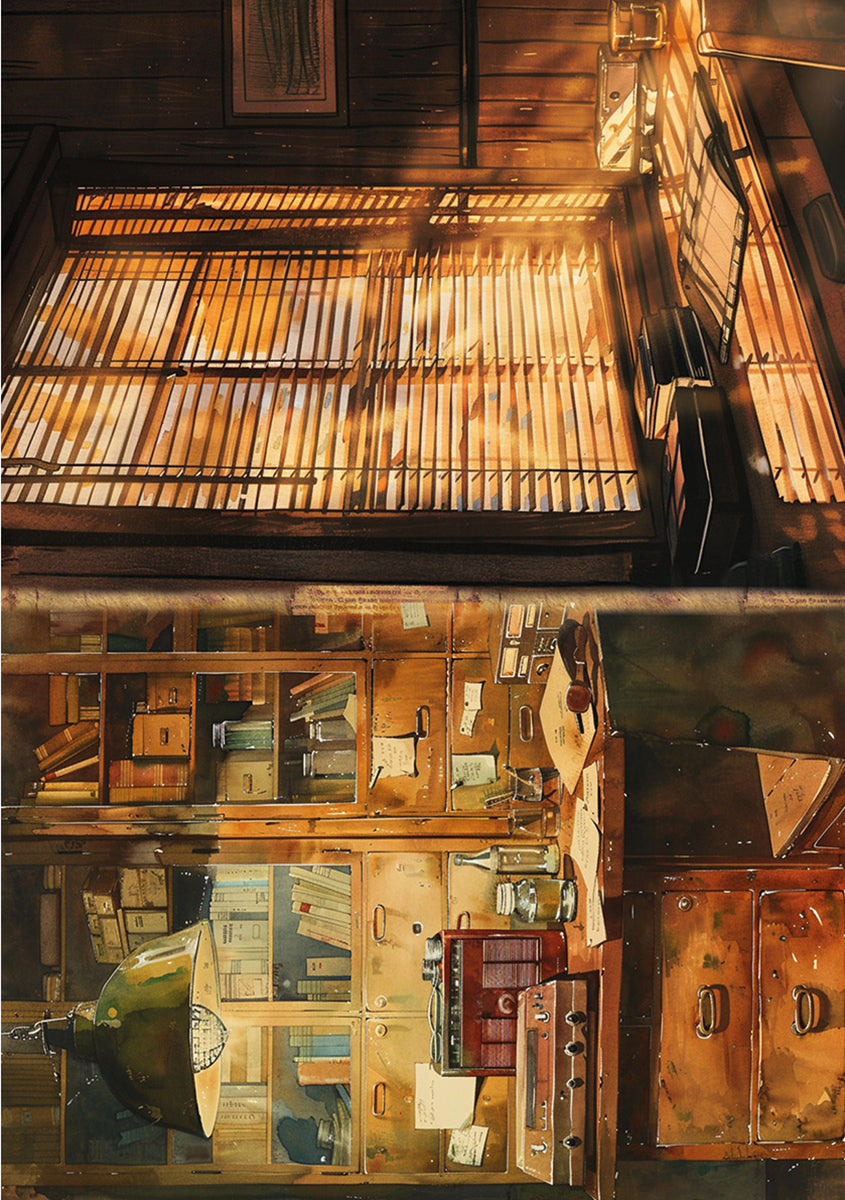 Rice Paper A5 MIXED 8/Pkg The Last Mystery