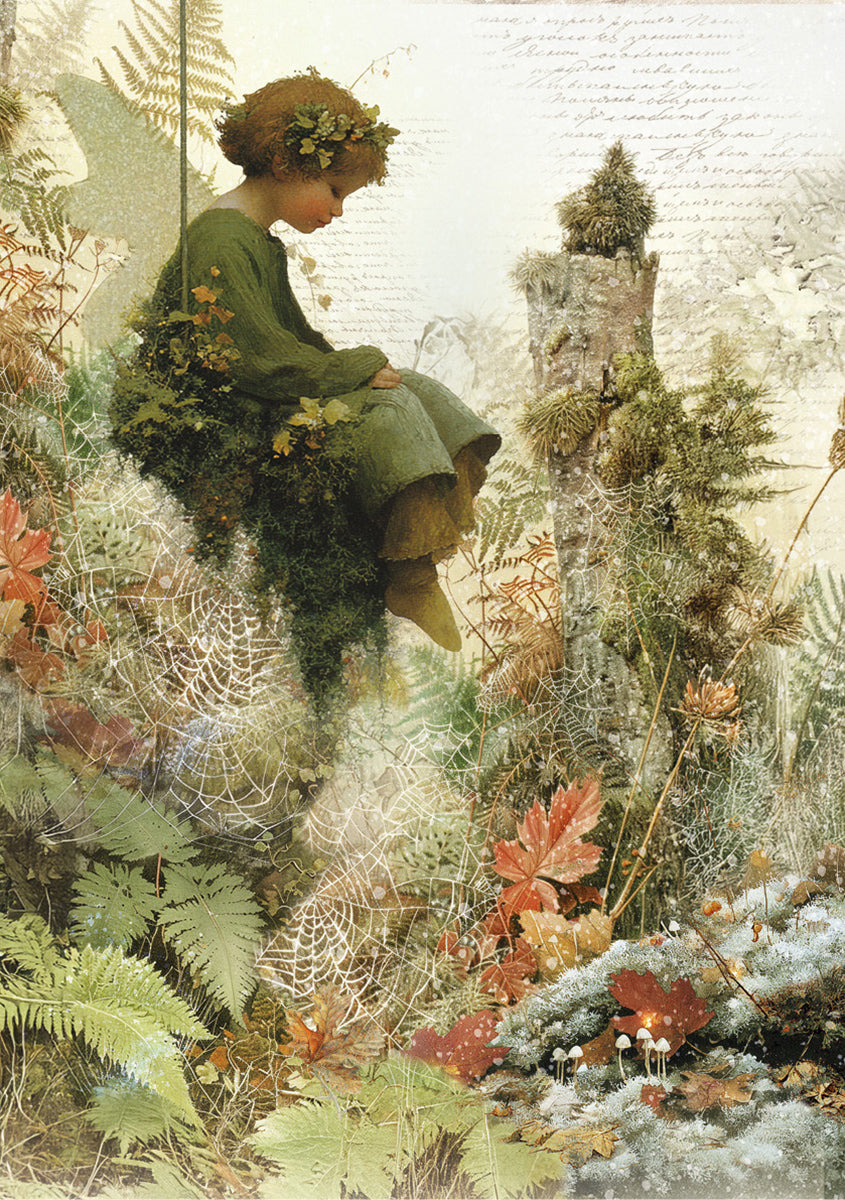 Rice Paper A5 MIXED 8/Pkg Fairy Whispers