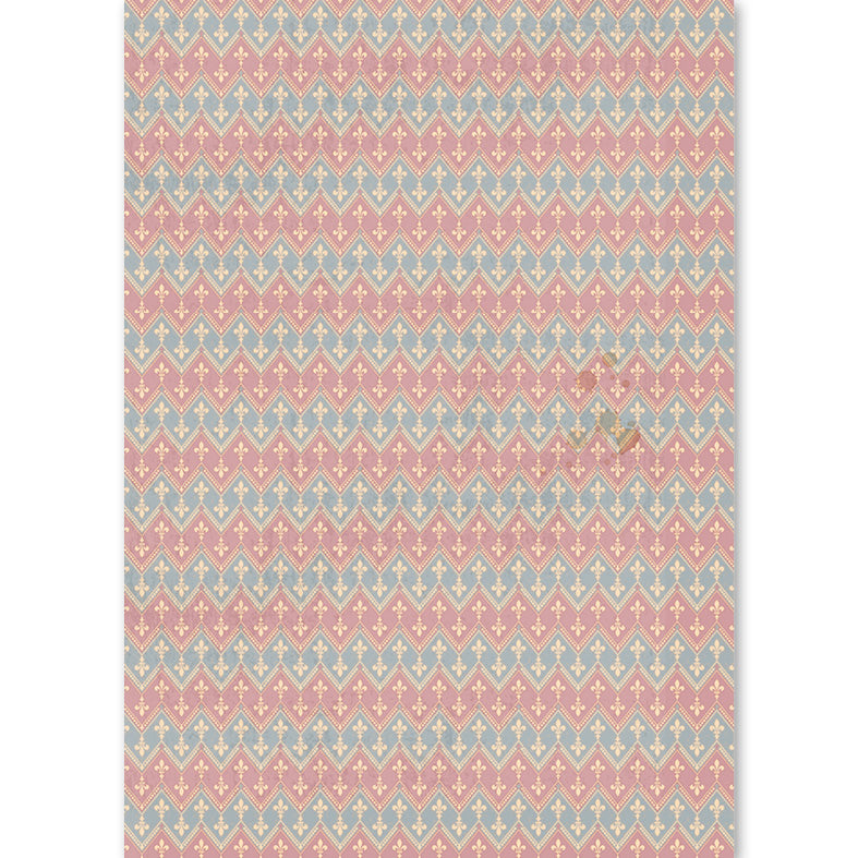 Rice Paper A5 MIXED 8/Pkg Courtly Love