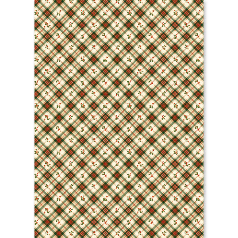 Rice Paper A5 MIXED 8/Pkg Cozy Christmas