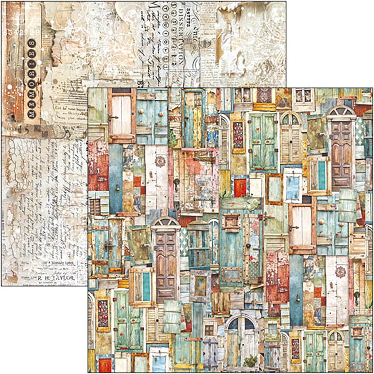 Majestic Dream Patterns Pad 12"x12" 8/Pkg