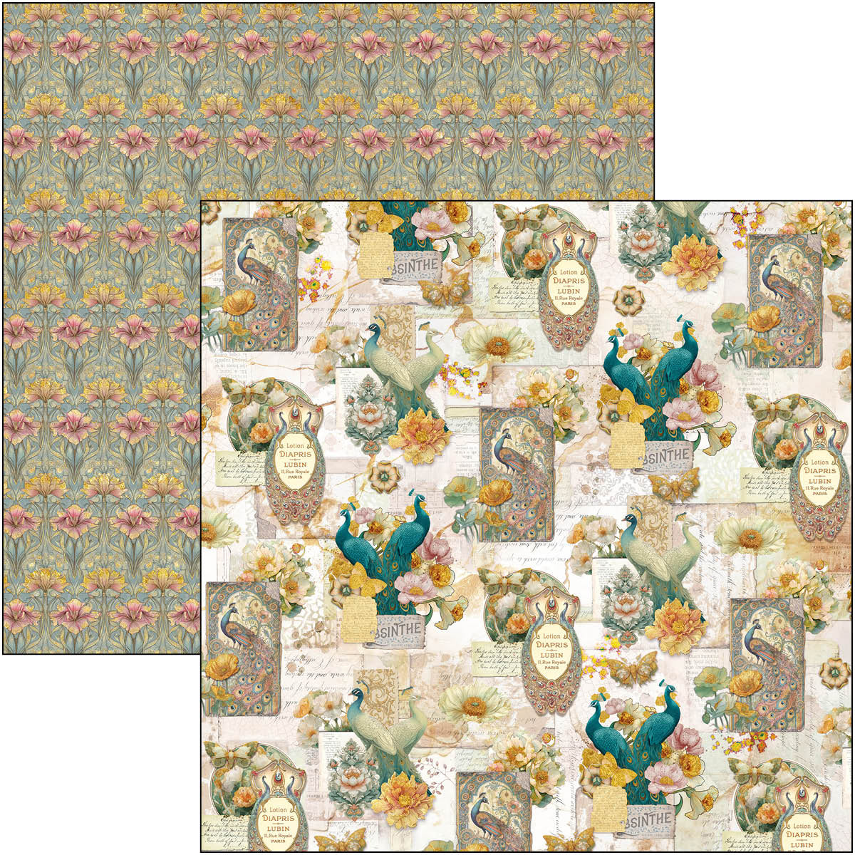 Artemis Patterns Pad 12"x12" 8/Pkg