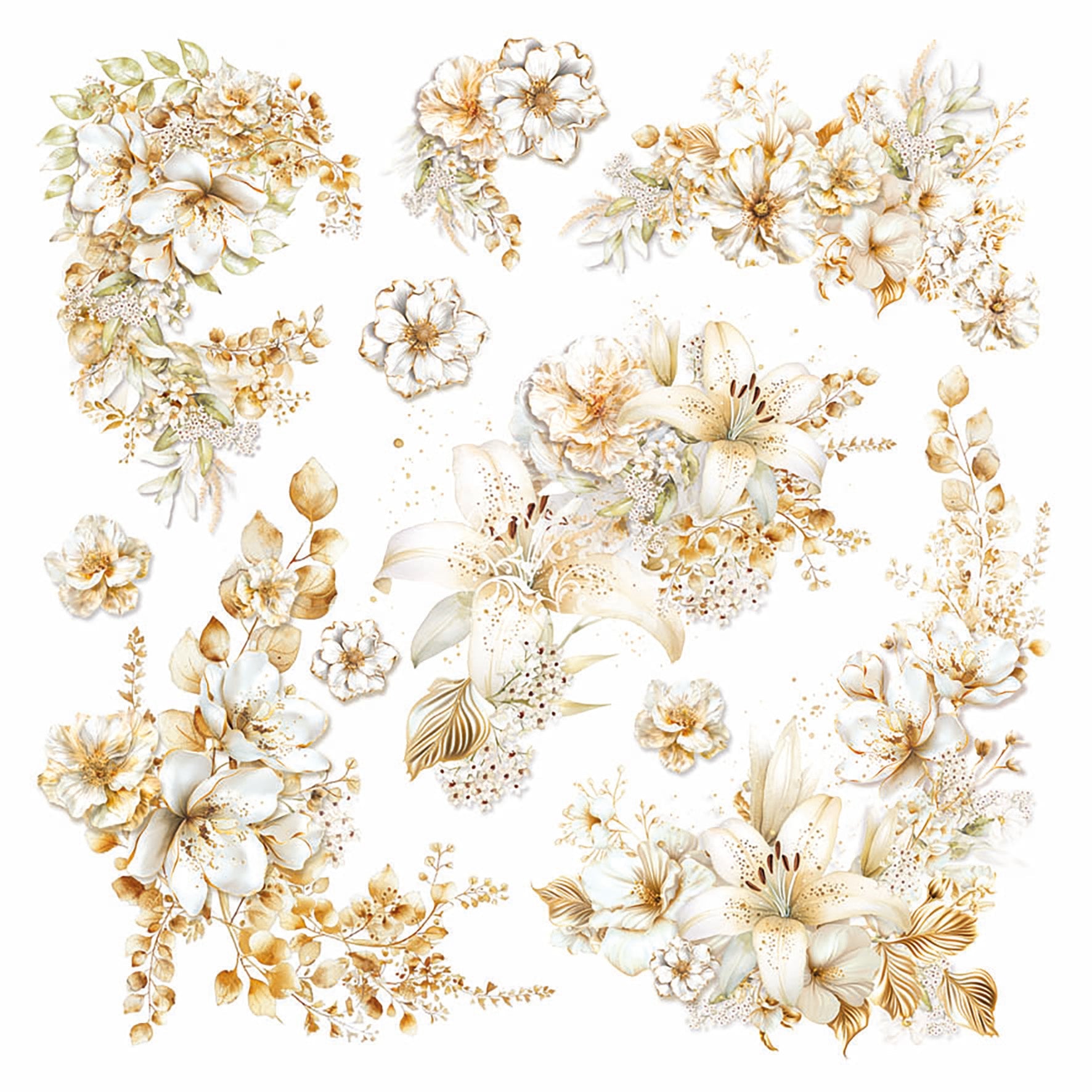 Vellum Blessing Day Fussy Cut 6"x6" 6/Pkg