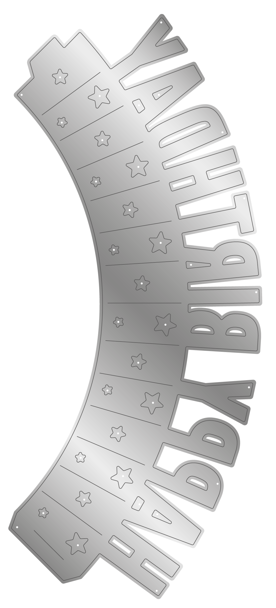 Crafter's Companion Birthday Celebrations Metal Dies - Cupcake Wrapper