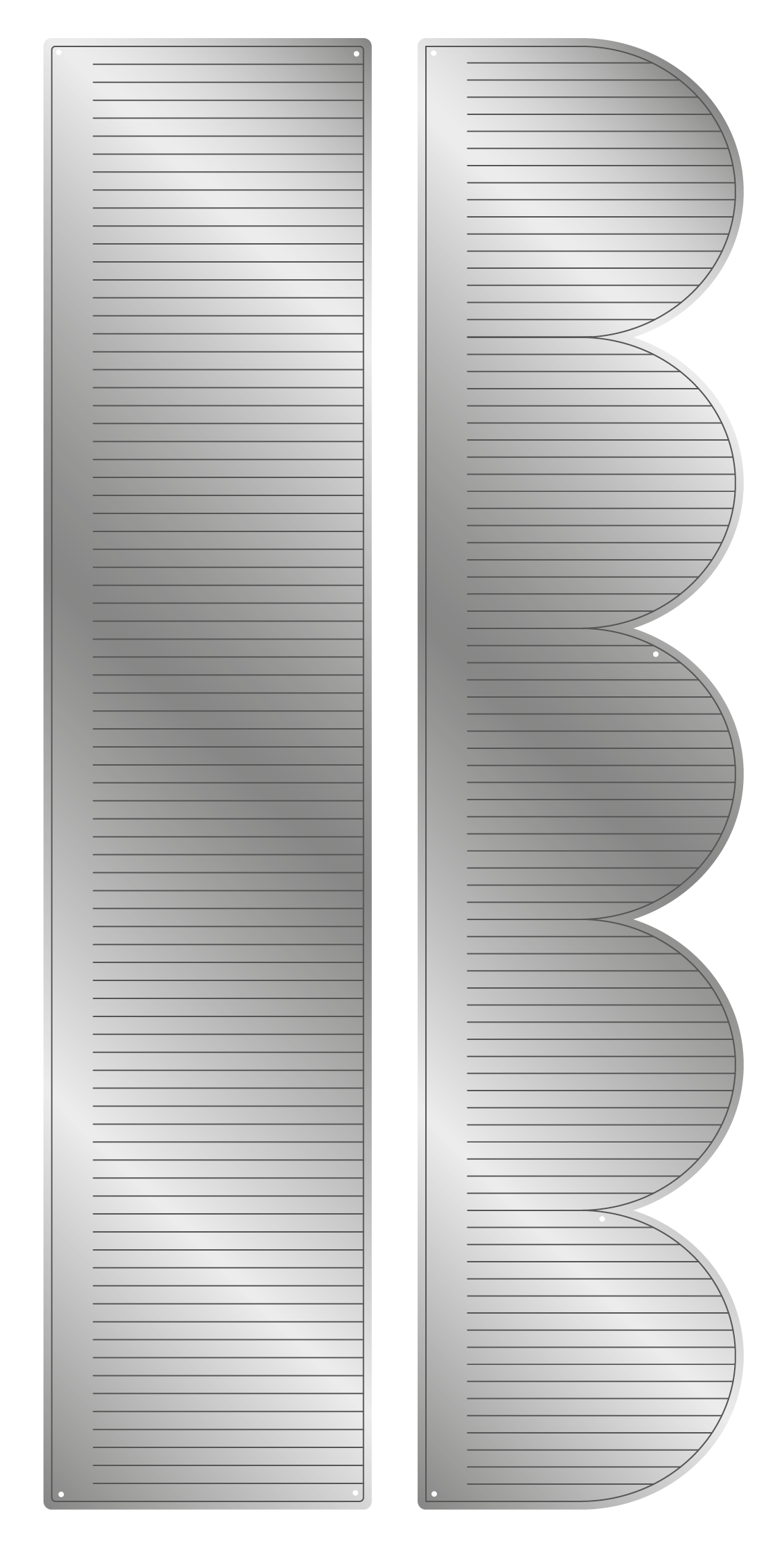 Crafter's Companion Birthday Celebrations Metal Dies - Decorative Fringing