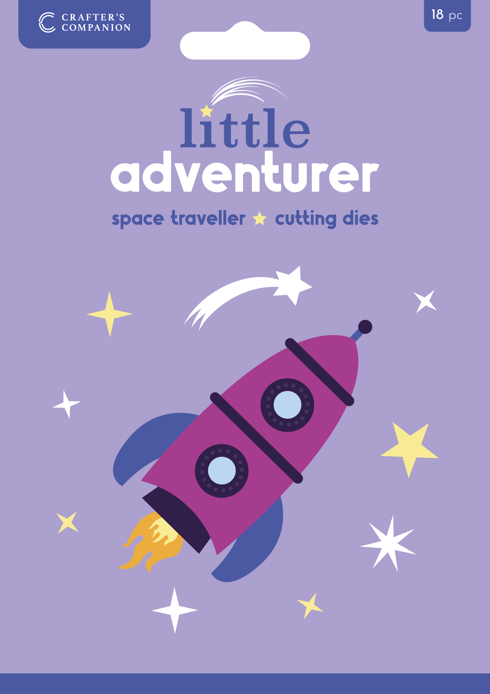 Crafters Companion Metal Die Set - Space Traveller