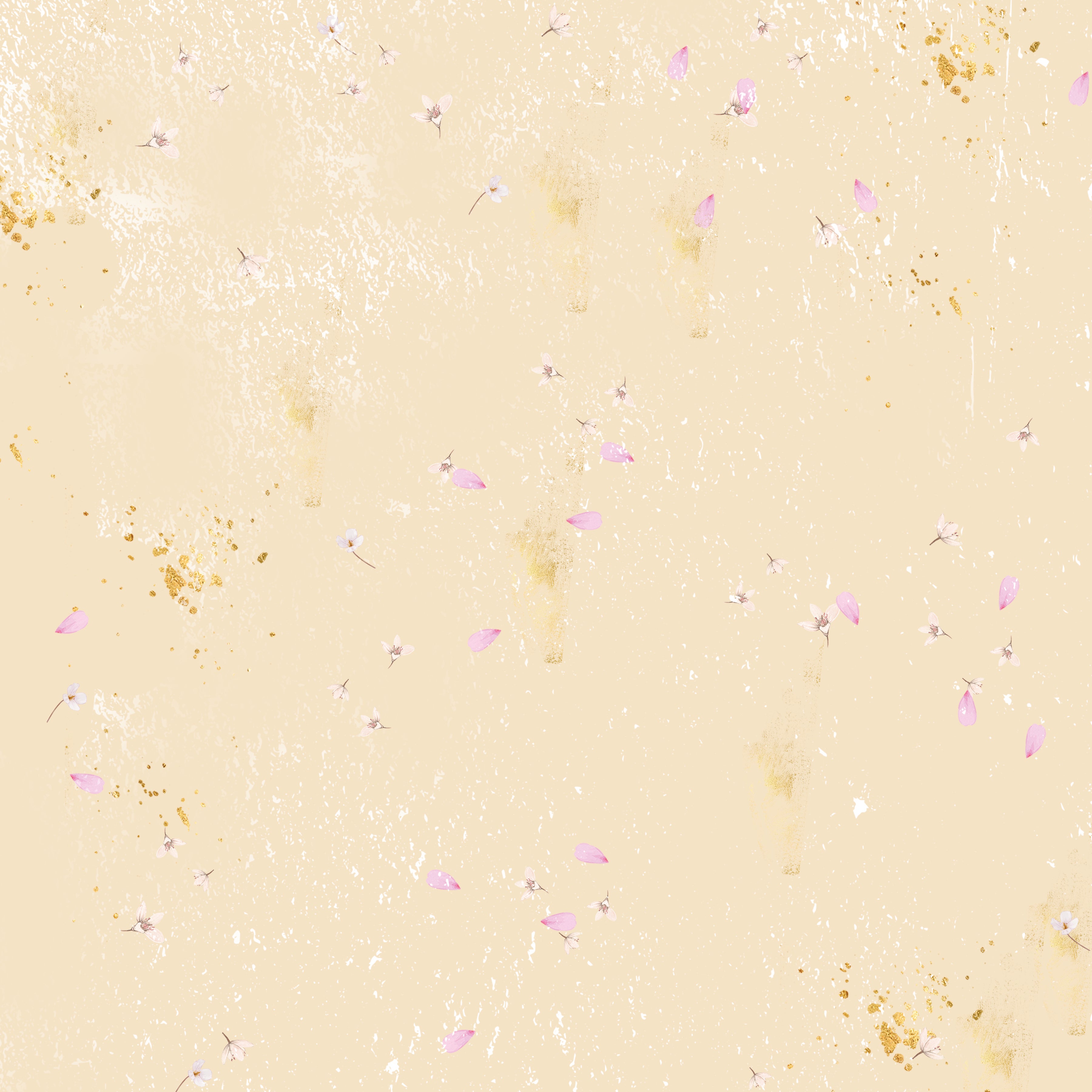 Spring Floral Print Paper Pad - 12" x 12"