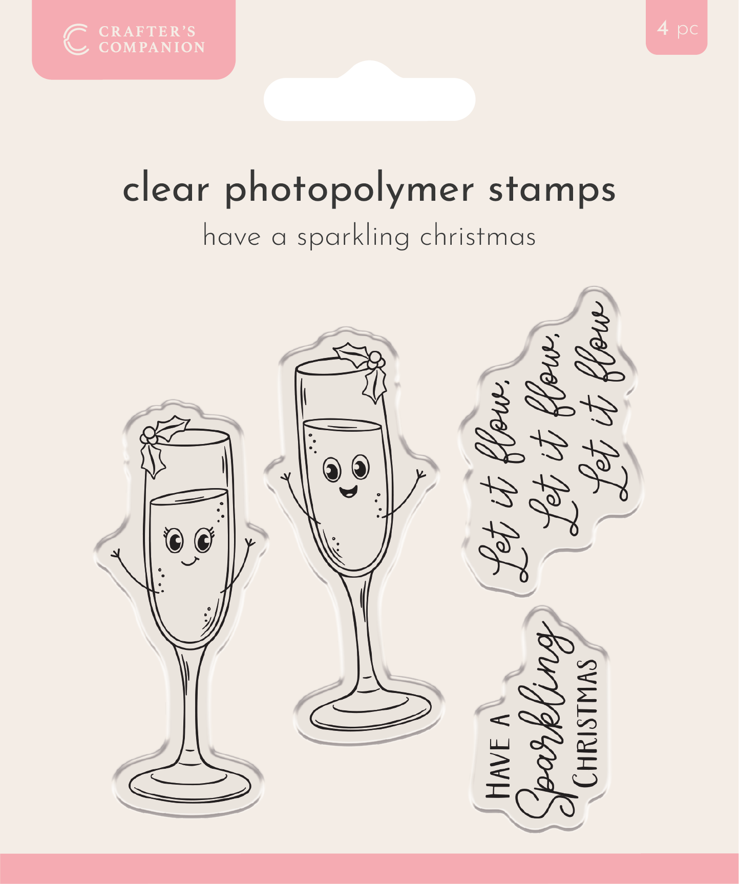 Crafter’s Companion Photopolymer Stamp - Have a Sparkling Christmas