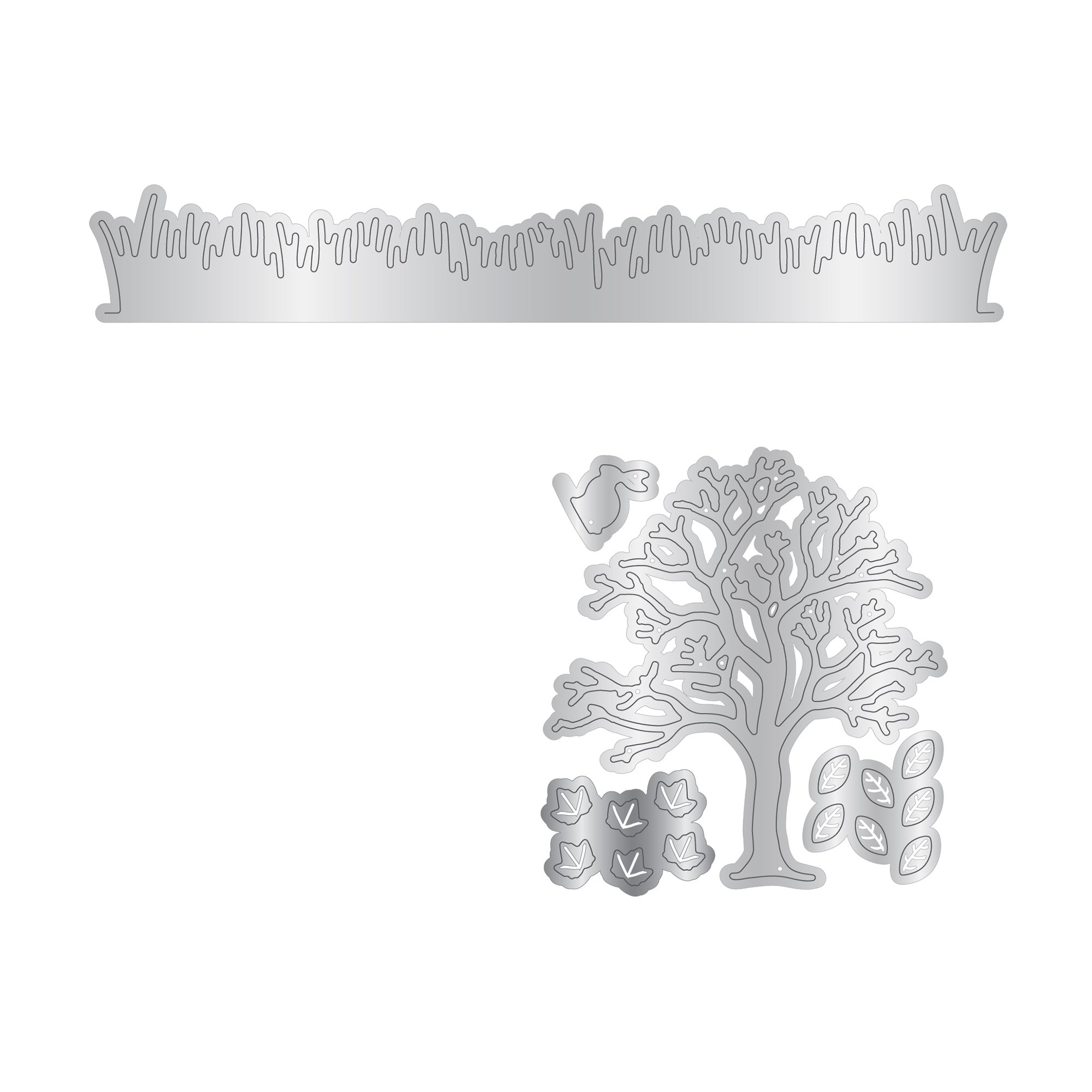 Crafters Companion The Great Outdoors Metal Die Edge’able - Natures Surroundings