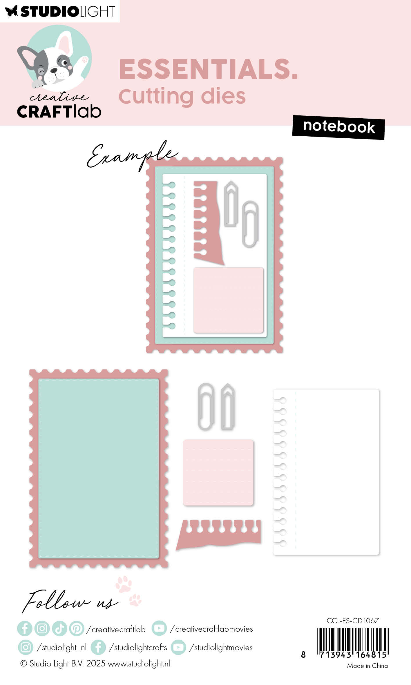 CCL Cutting Die Notebook Essentials