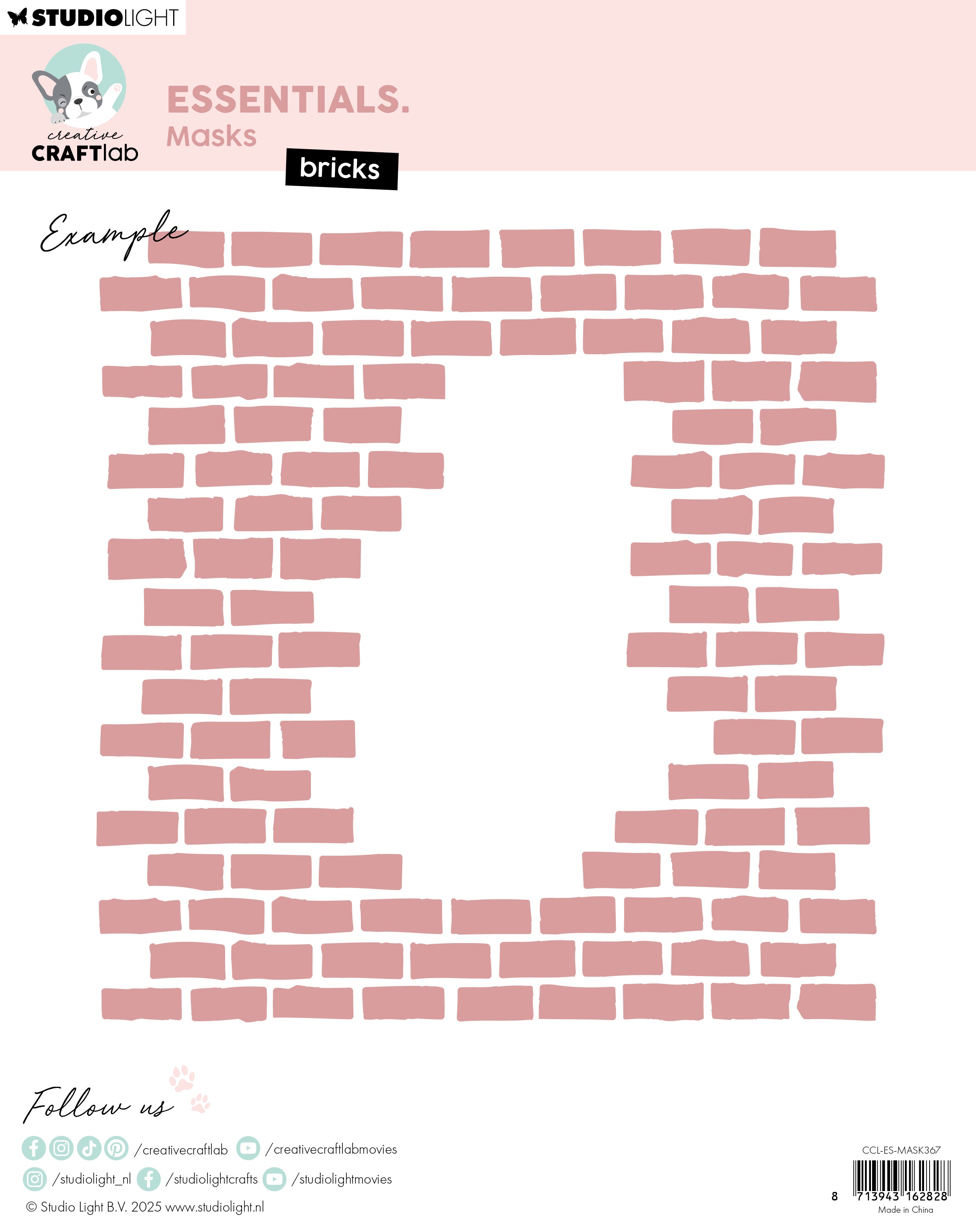 CCL Masks Bricks Essentials 1 Piece