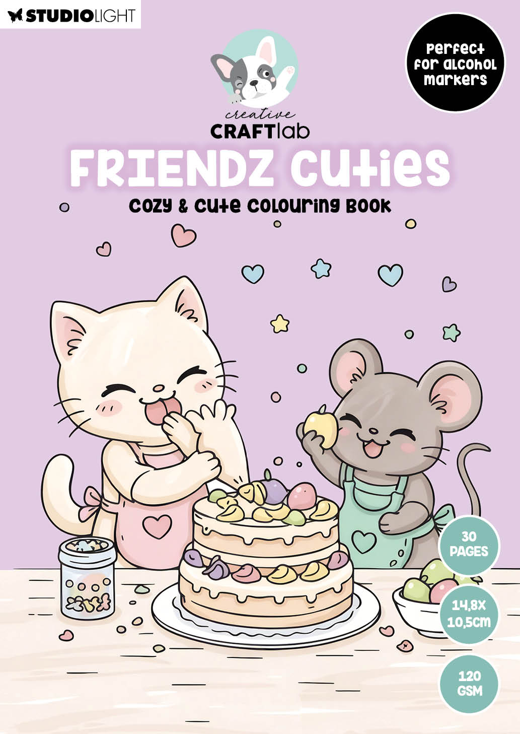 CCL Coloring Book Friendz Cuties Friendz 30 Sheets