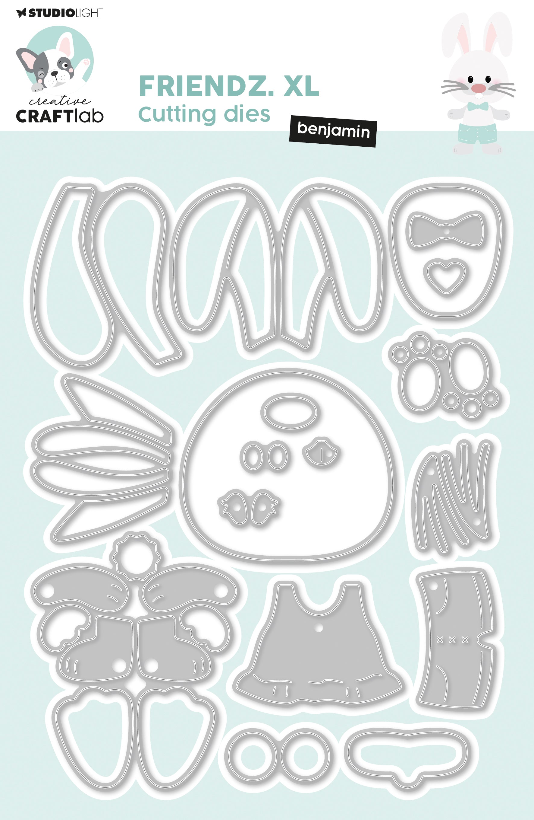 CCL Cutting Die Benjamin Friendz 42 Pieces