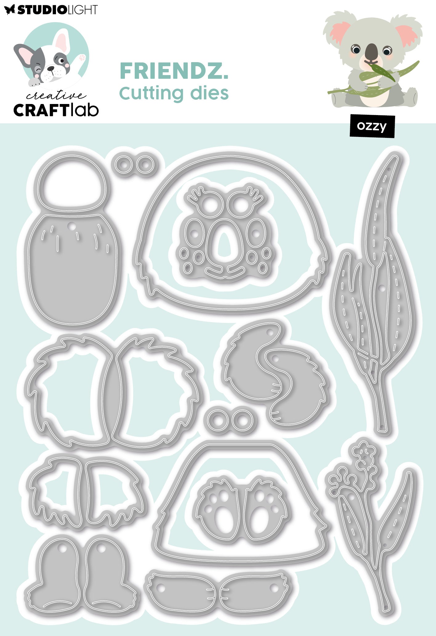 CCL Cutting Die Ozzy Friendz