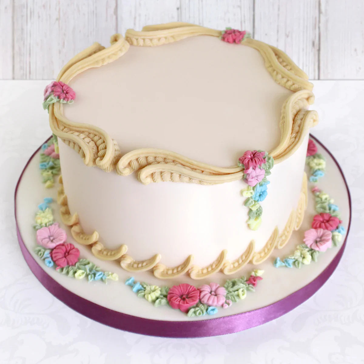 S Scrolls Silicone Mould