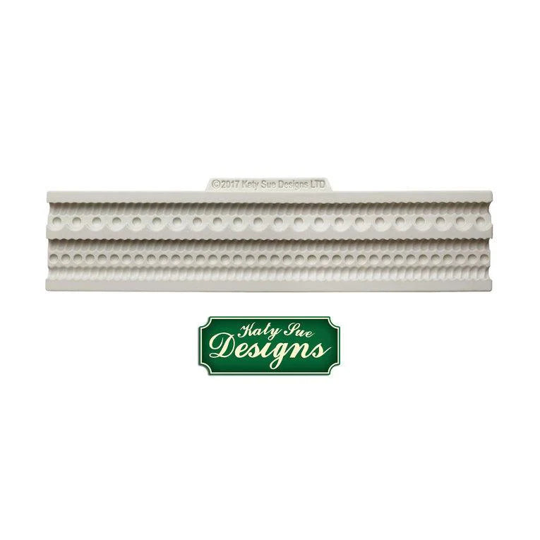 Rope and Pearl Borders Silicone Mould