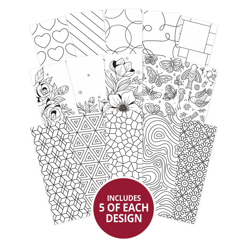 Colouring & Doodling Bookmarks