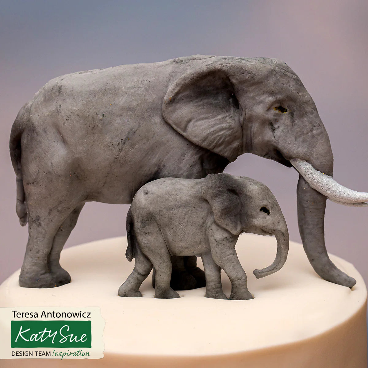 Elephant Family Silicone Mould
