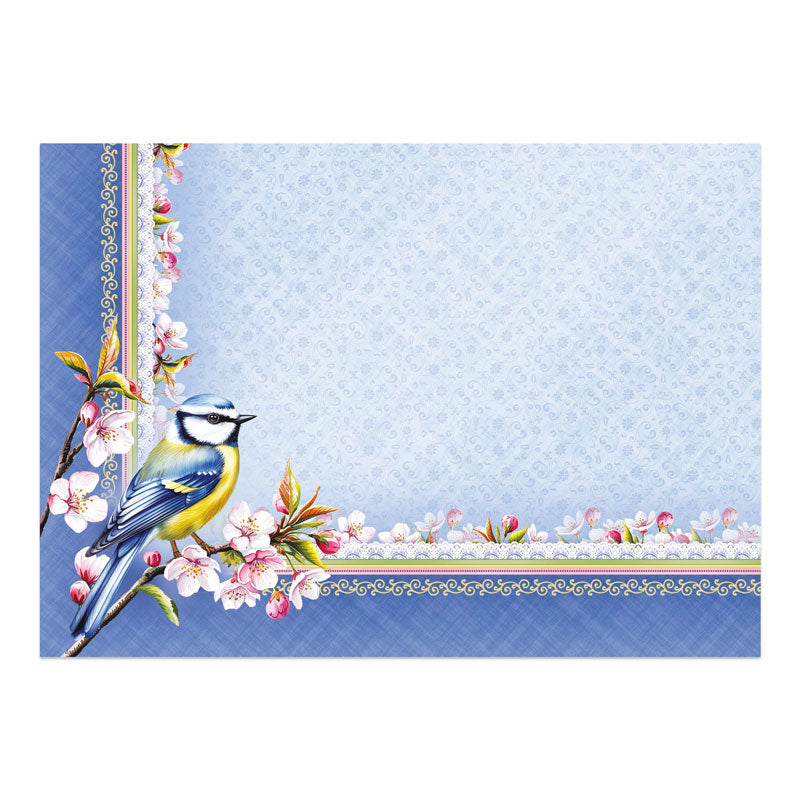 Spring Cheer Deco-Large Set - Beautiful Blue Tit