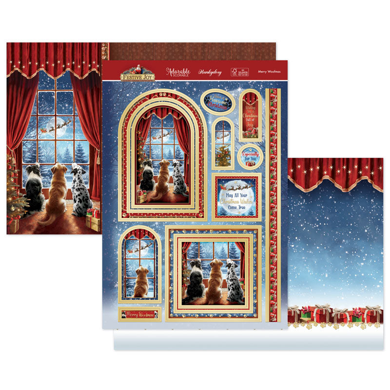 Merry Woofmas Luxury Topper Set