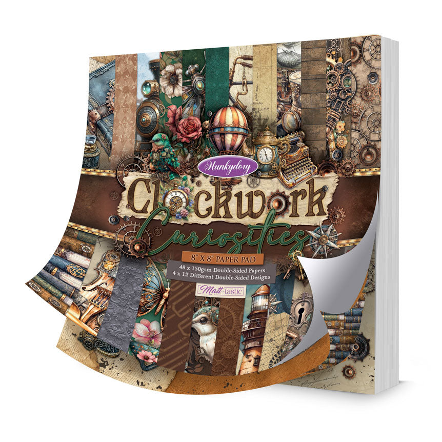 Clockwork Curiosities 8" x 8" Paper Pad