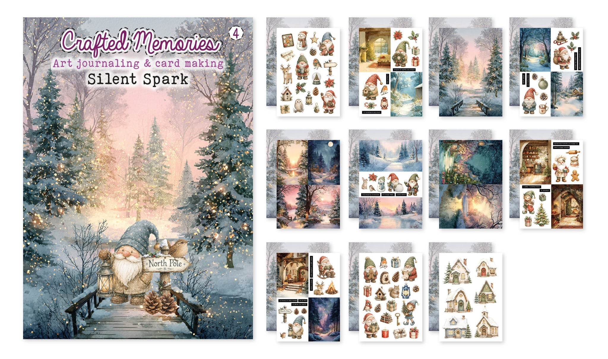 Creatief Art - Art Journaling & Cardmaking Book - Silent Spark