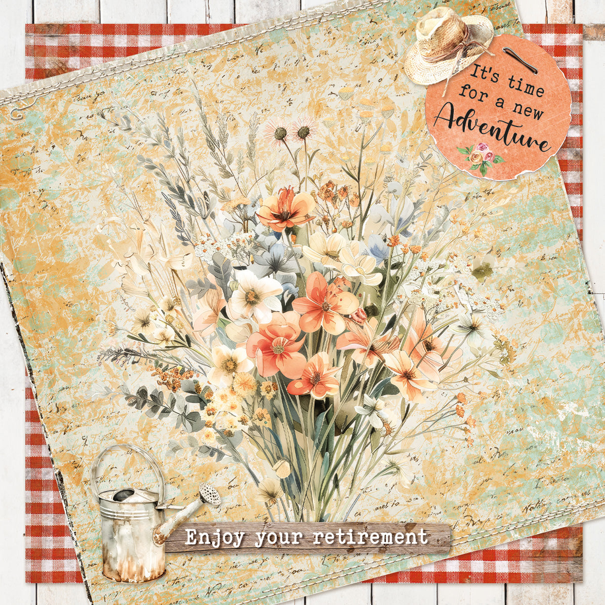 SL Card Making Pad Country Roads Essentials 14 Sheets