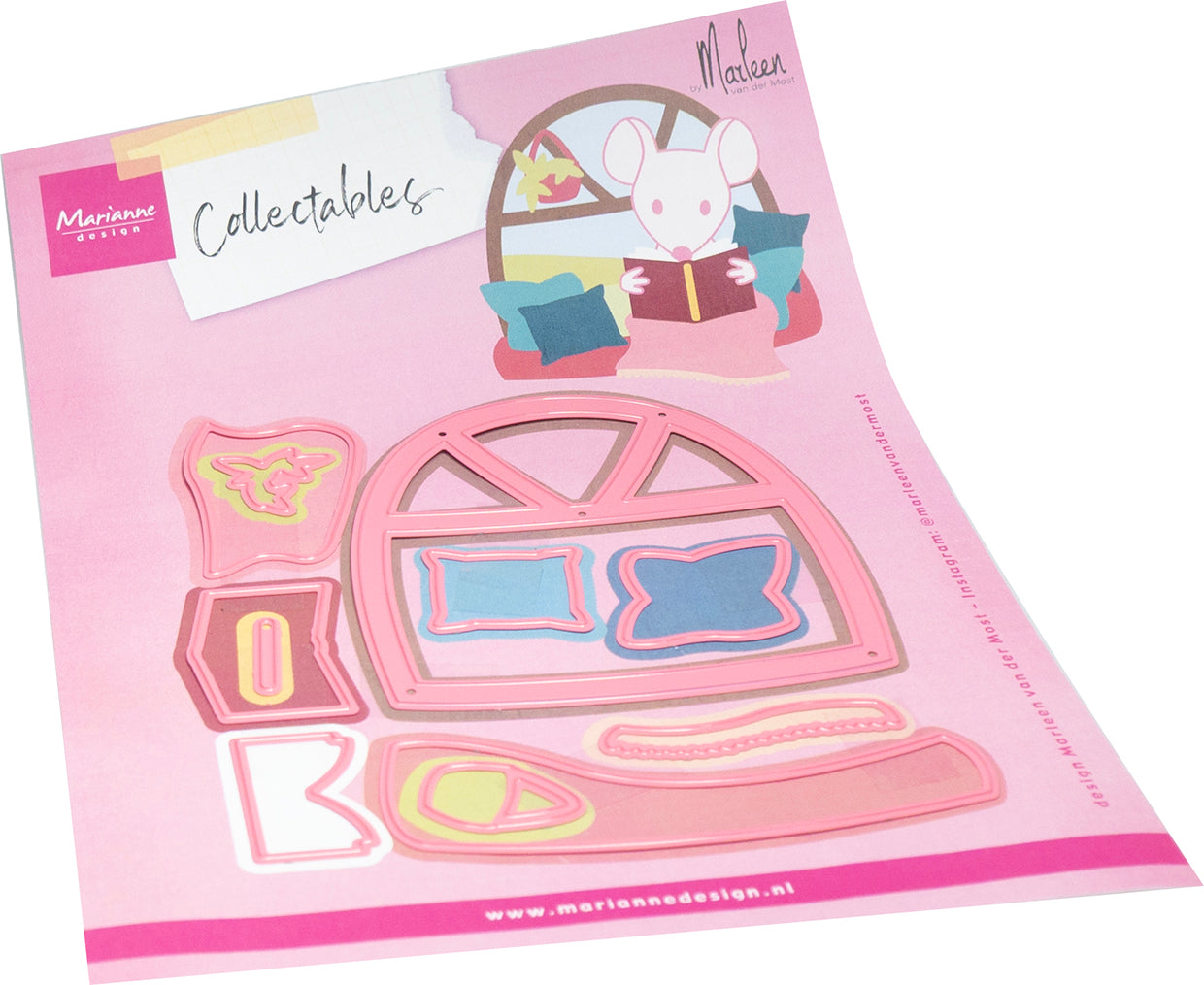 Marianne Design Collectables Die - Reading Nook by Marleen