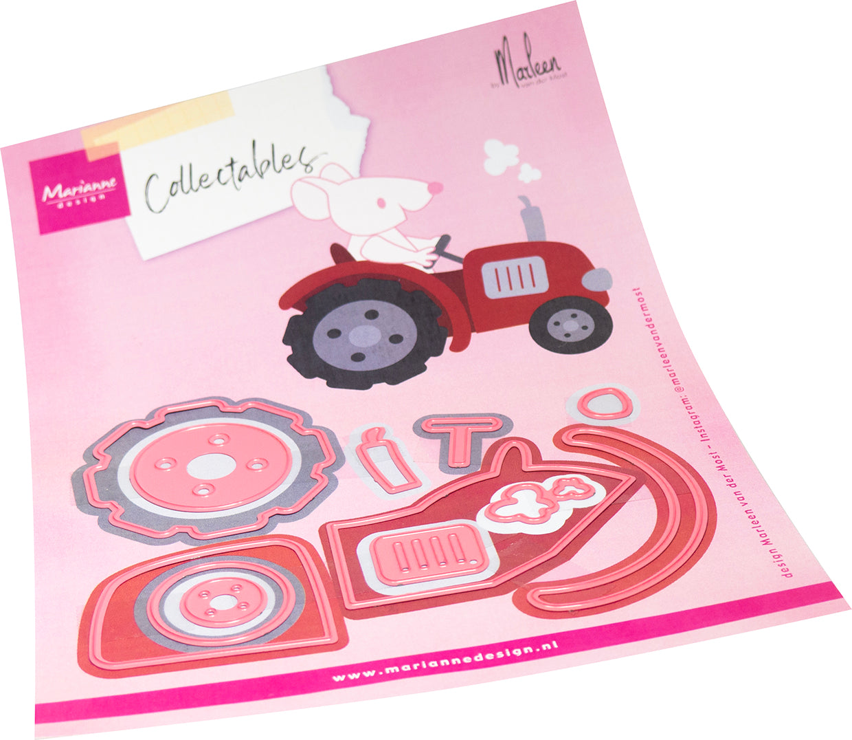 Marianne Design Collectables Die - Tractor by Marleen