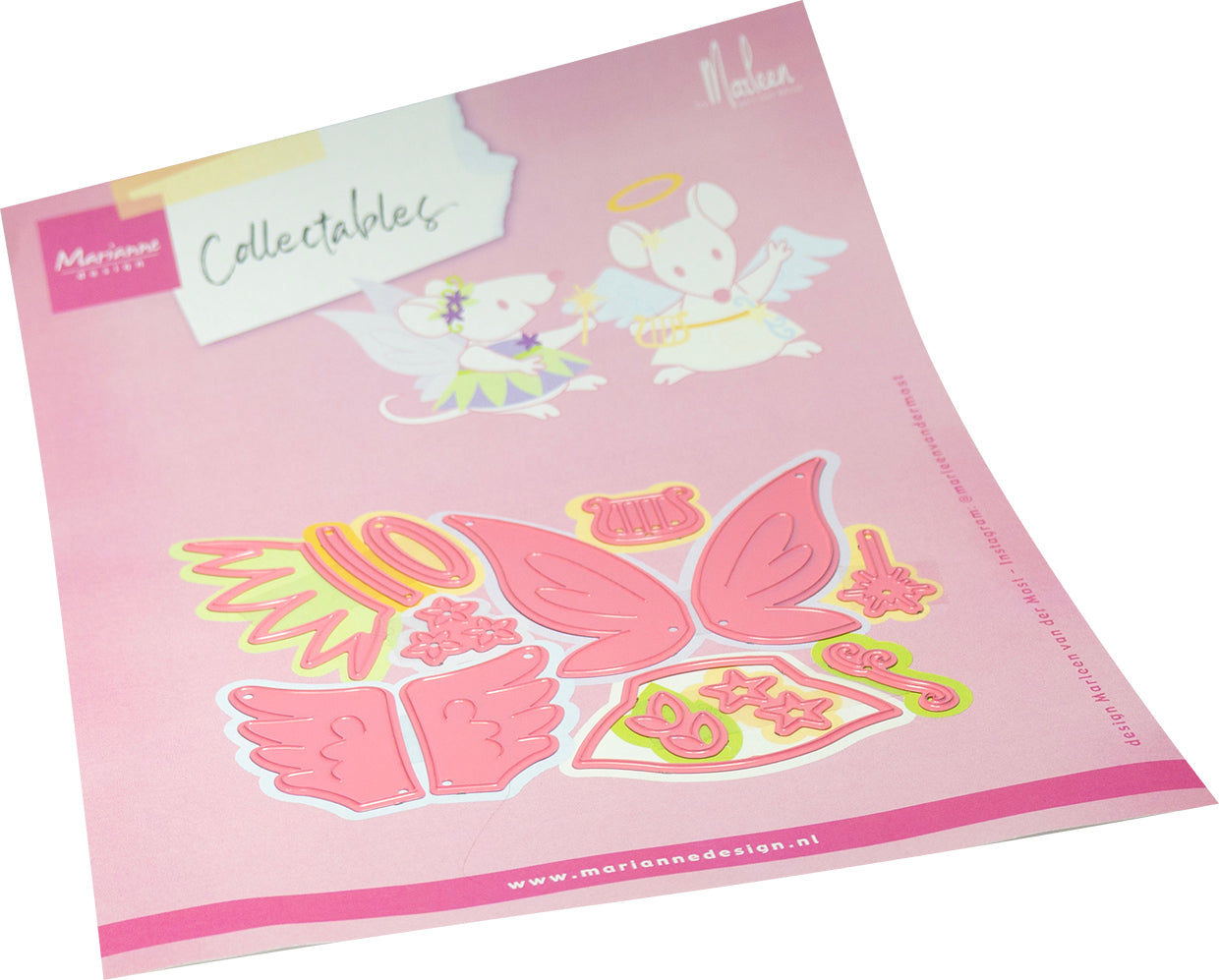 Marianne Design Collectables Die - Angel and Fairy Accessories by Marleen