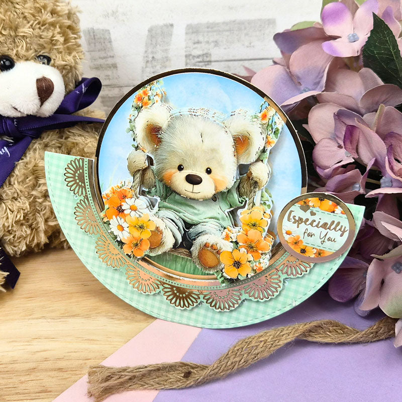Delightful Bears Decoupage Card Kit