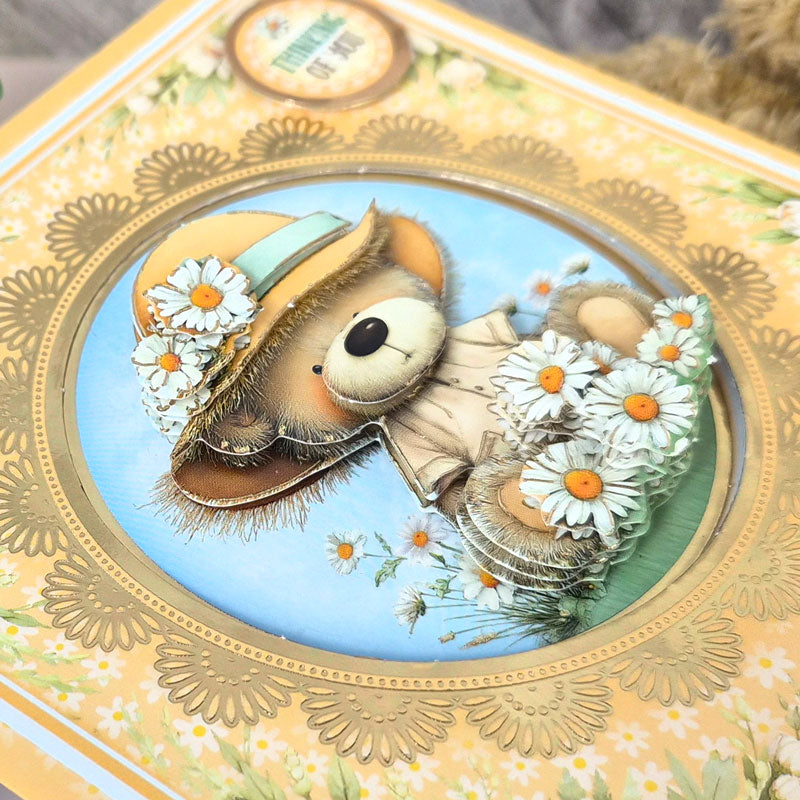 Delightful Bears Decoupage Card Kit