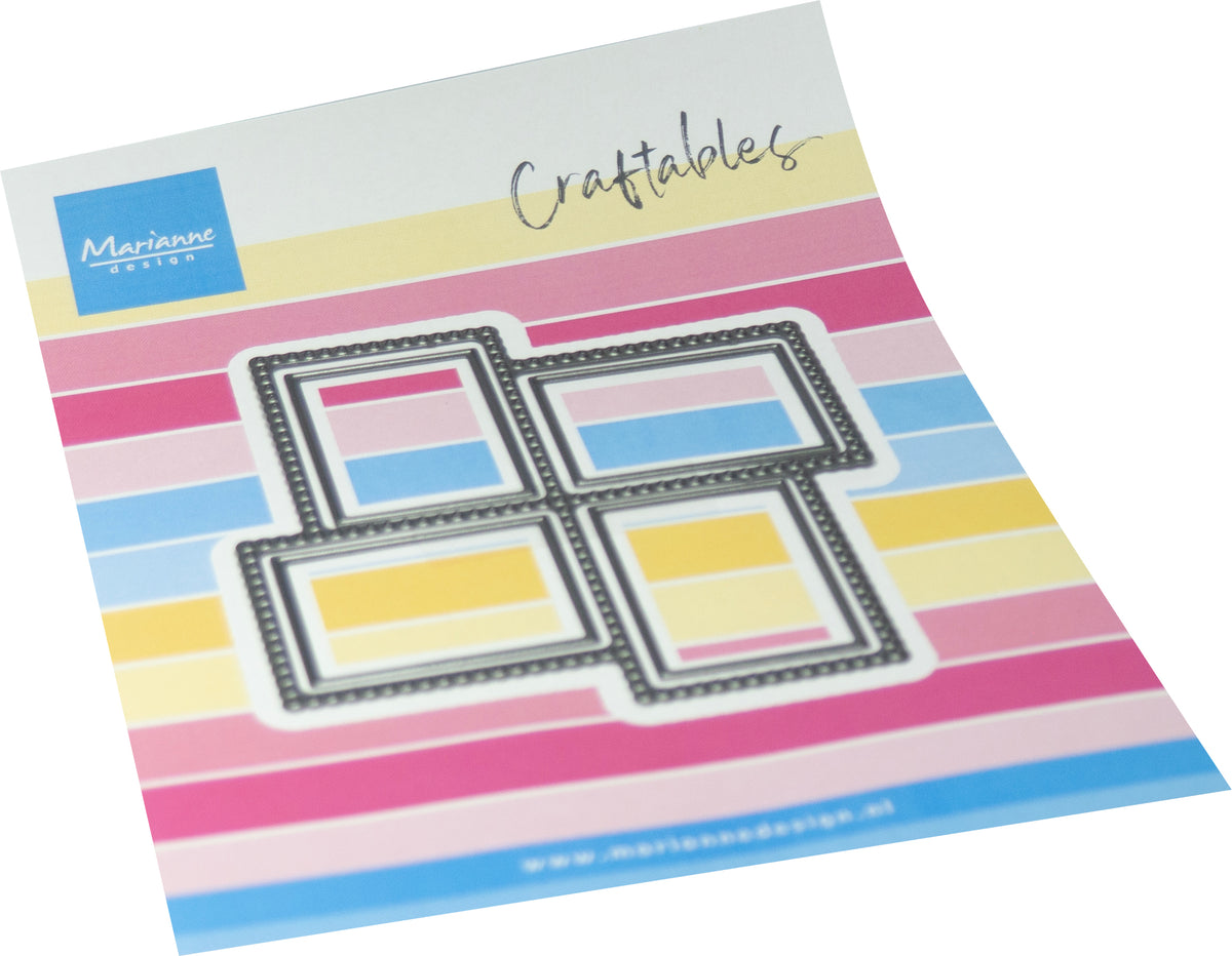 Marianne Design Craftables Die - Stamp Layout - Square