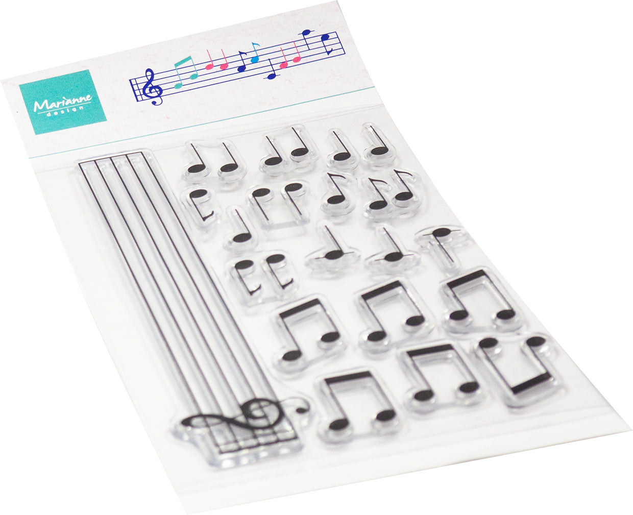 Marianne Design Clear Stamp - Musical Notes